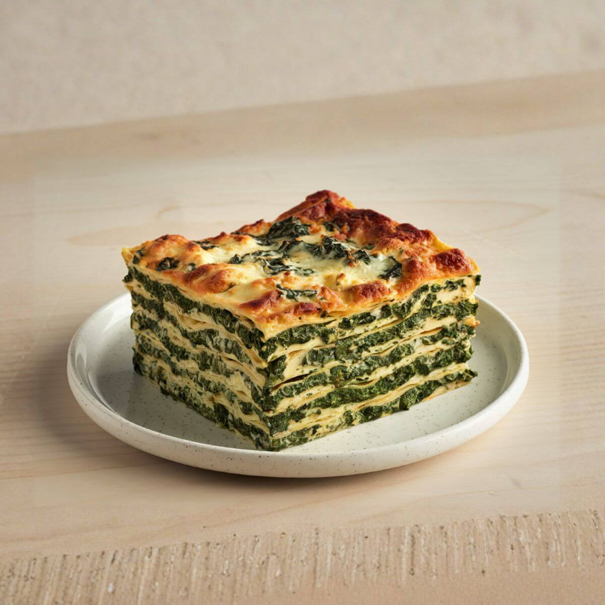Lasagnes aux épinards à l'airfryer