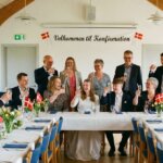 En dansk konfirmation med en flot buffet af lækker mad og gode gaver