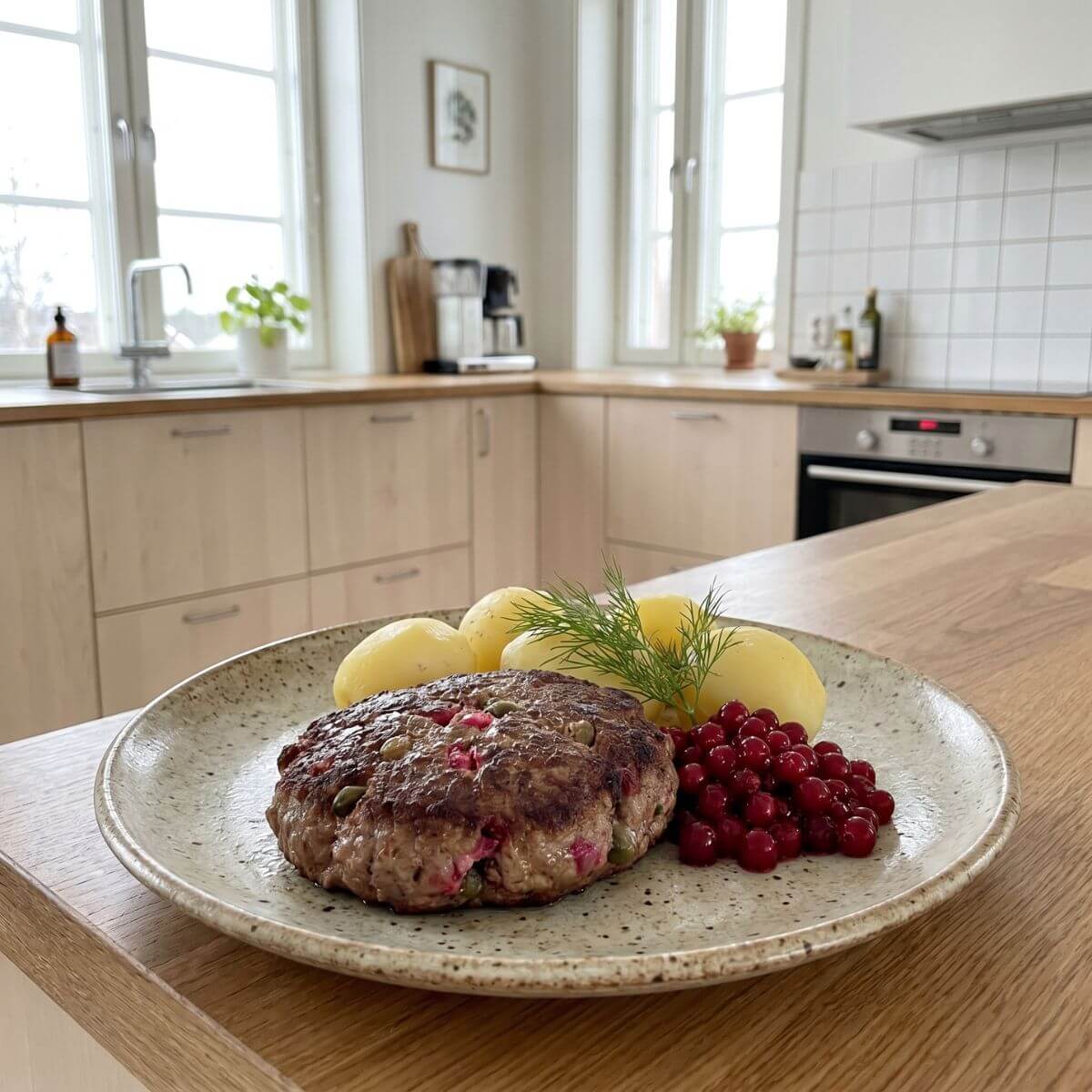 Bistecca alla Lindström in airfryer