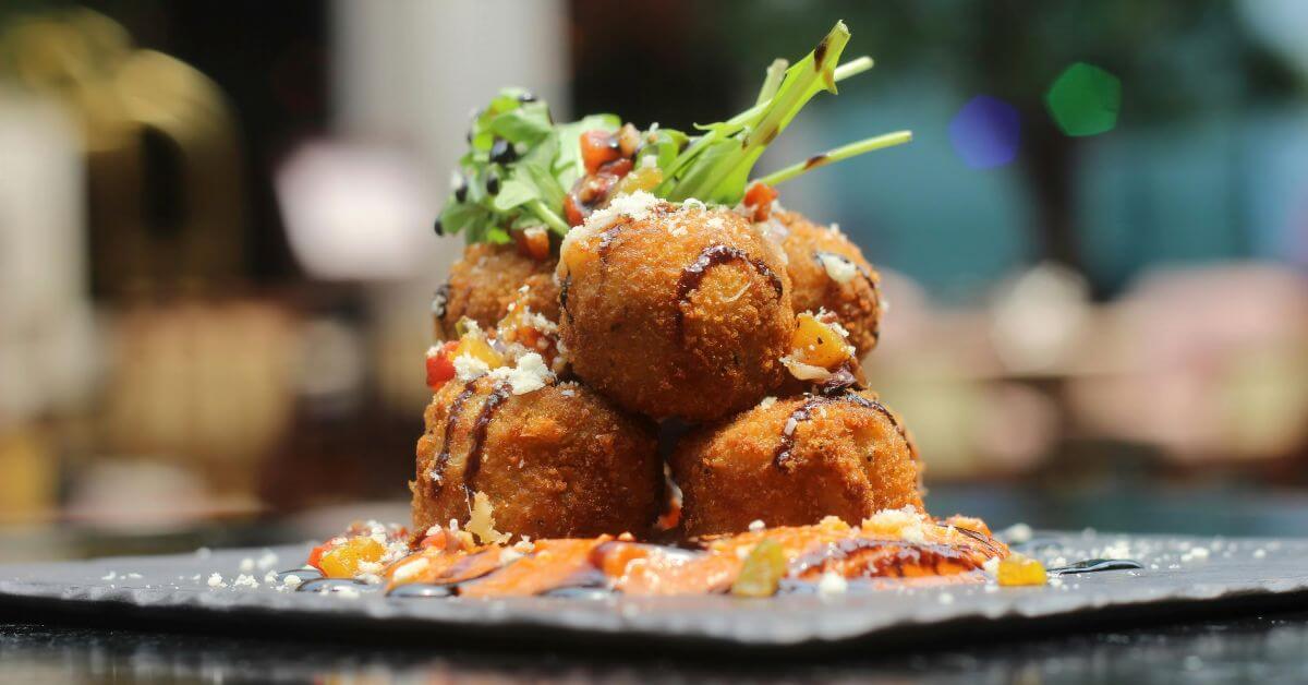 Arancini italienske riskugler i airfryer