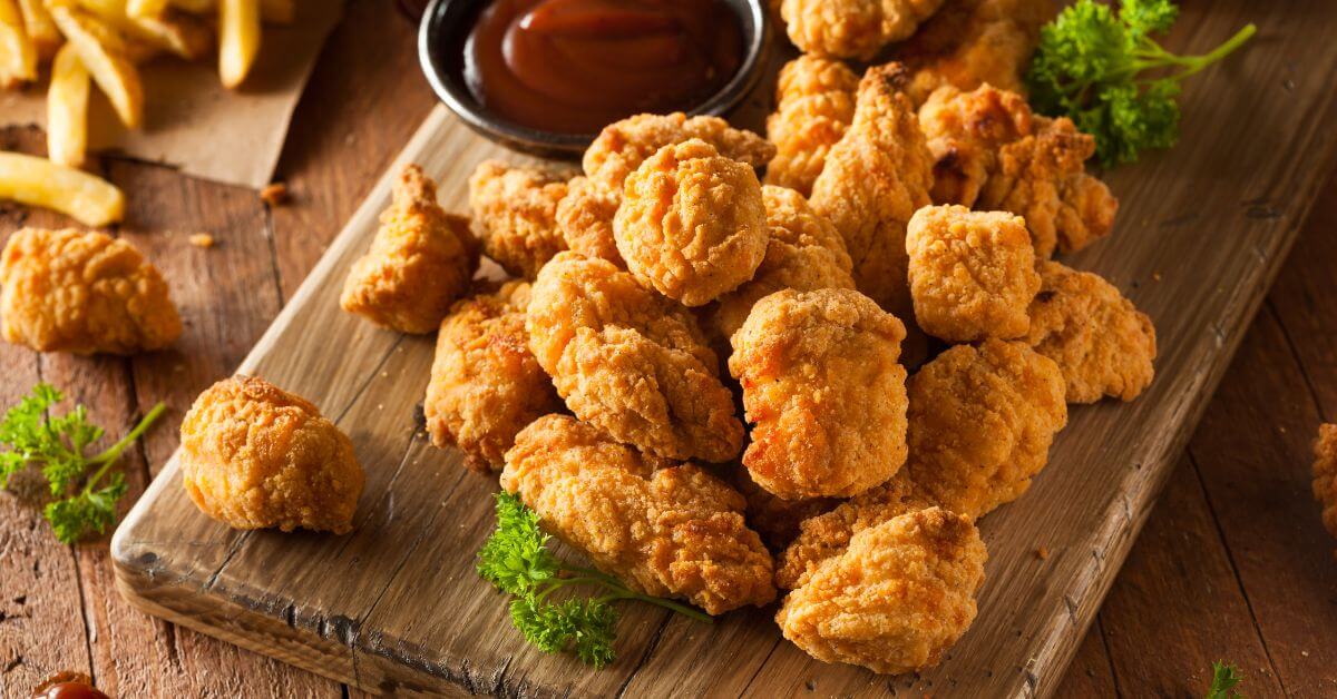 Popcorn Chicken dansk version i airfryer