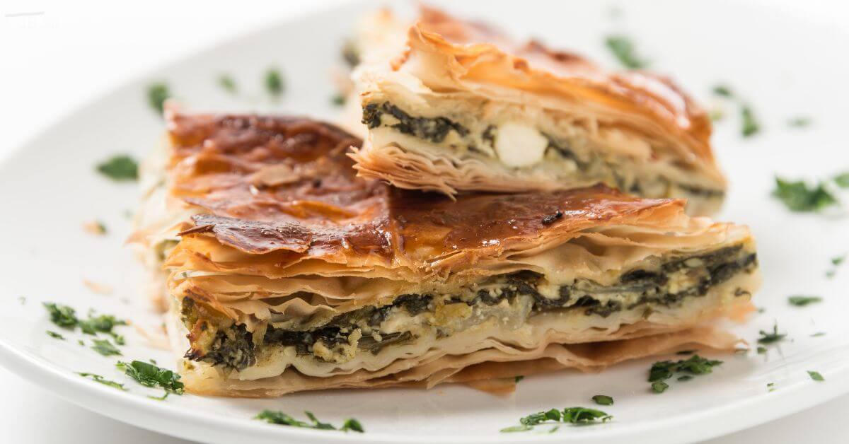 Spanakopita – torta greca croccante di spinaci e feta