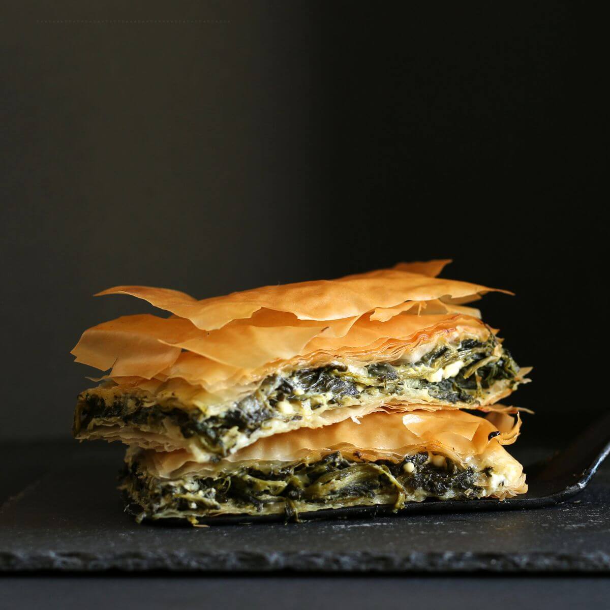 Spanakopita i airfryer