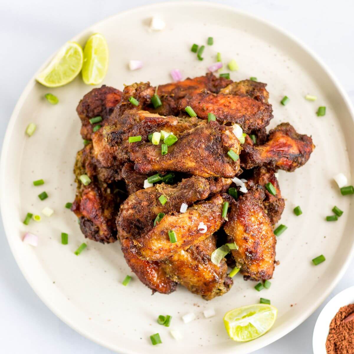 Spicy Hähnchen aus Jamaika im Airfryer