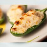 Jalapeño poppers farcis au fromage crémeux et enroulés de bacon