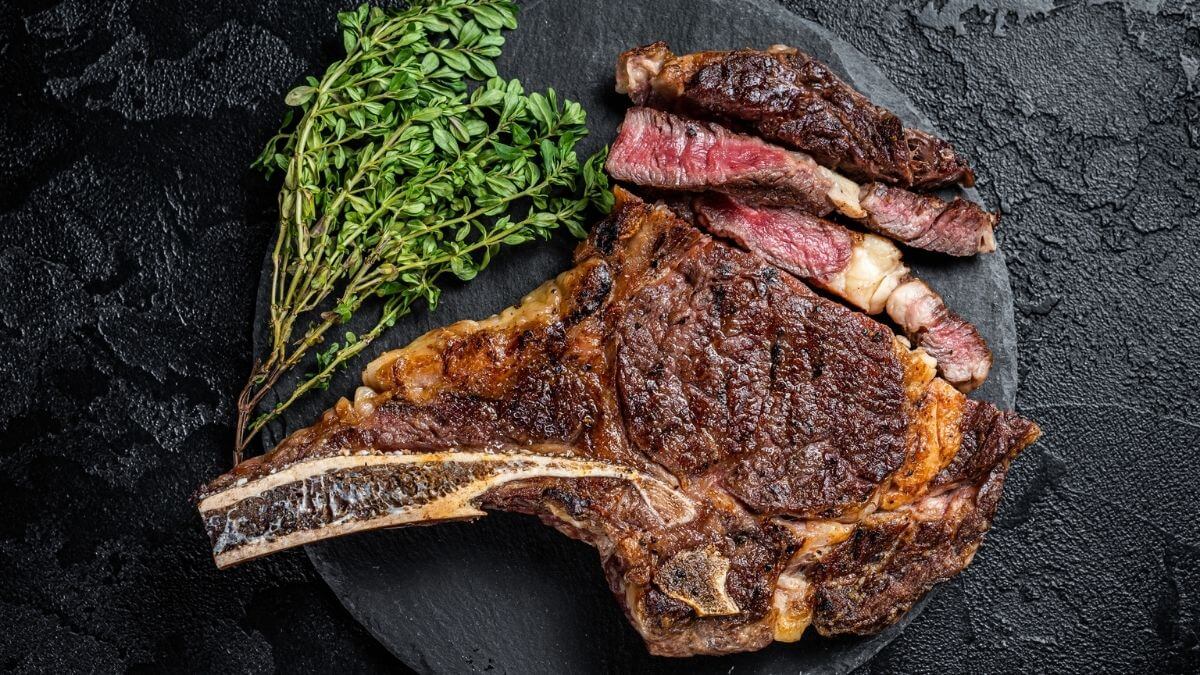 Cote De Boeuf airfryer super mørt og lækkert kød