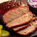 Brisket na airfryer, peito bovino defumado e macio com casca crocante