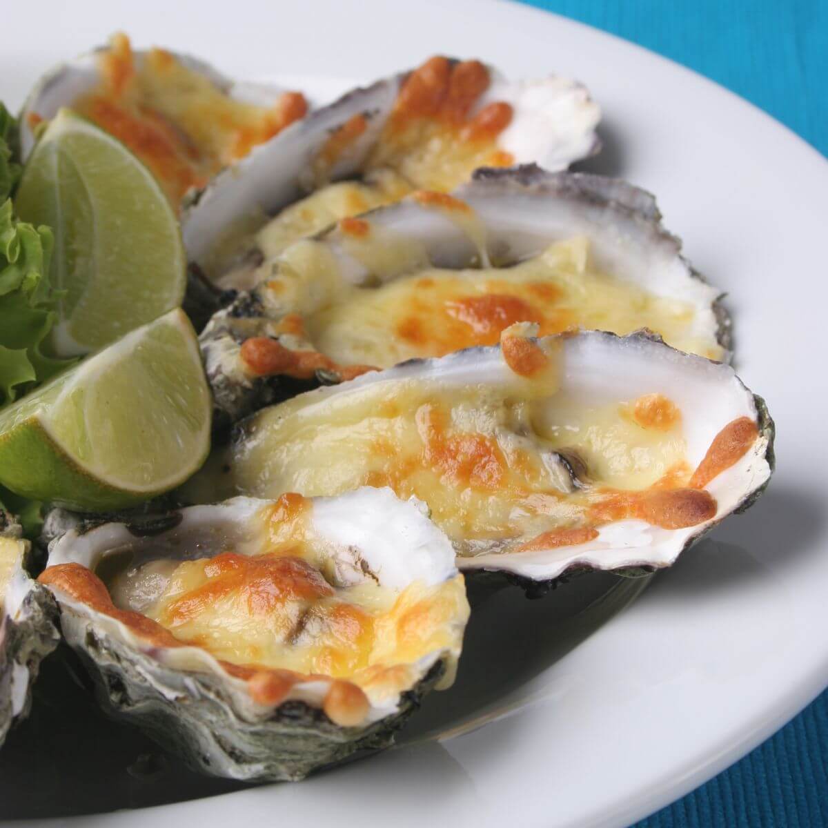 Huîtres gratinées à l'airfryer