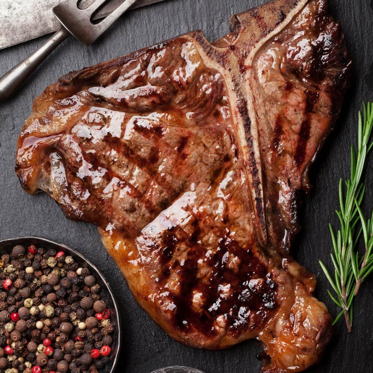 Airfryer'da T-bone