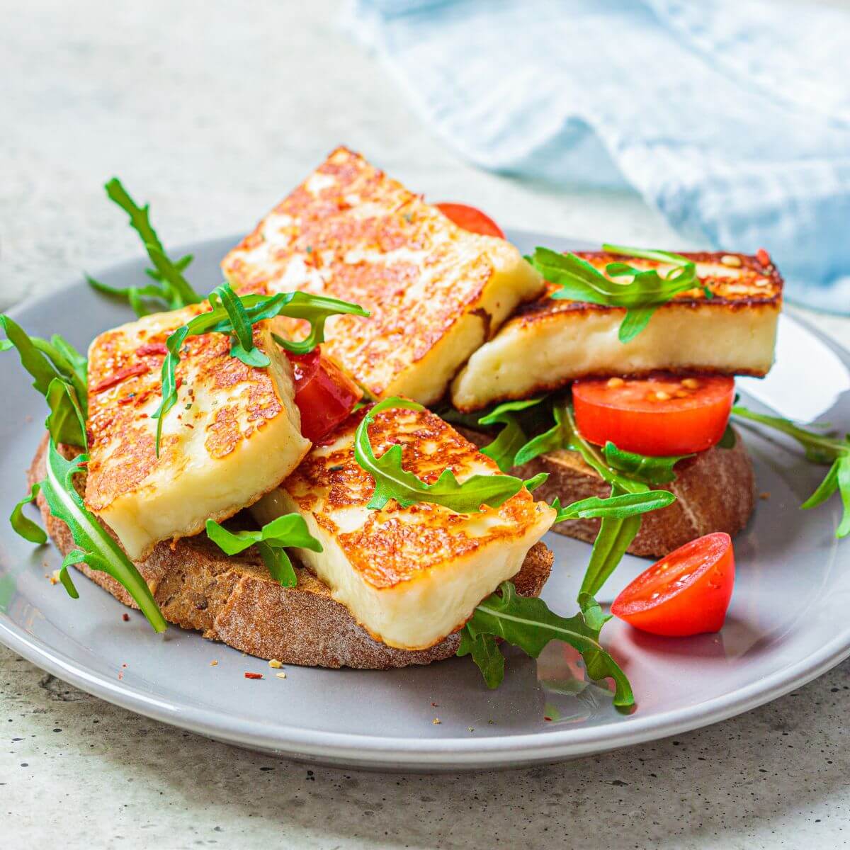 Halloumi aus dem Airfryer