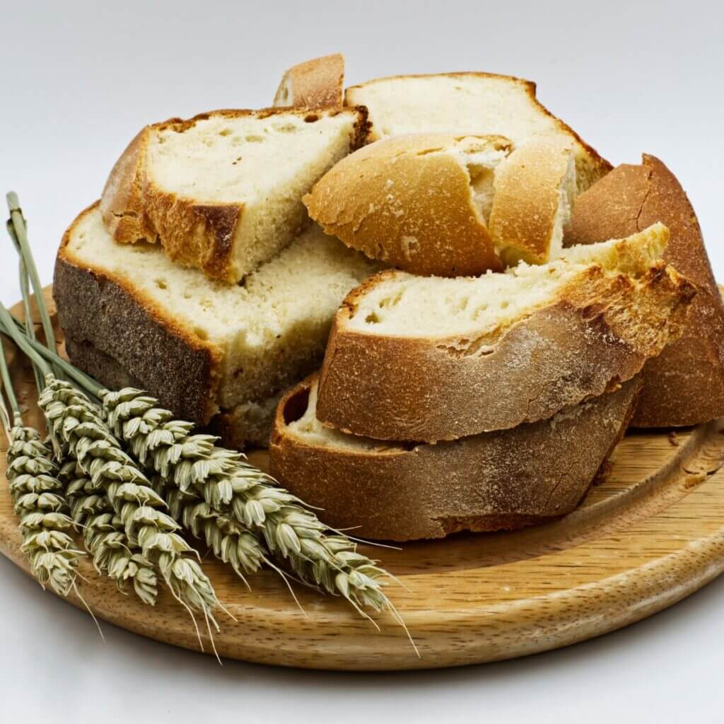 Pane pugliese, crusty Italian country bread with a tangy crumb