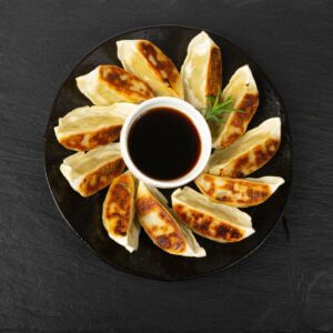 Gyoza japonais croustillants à l'airfryer