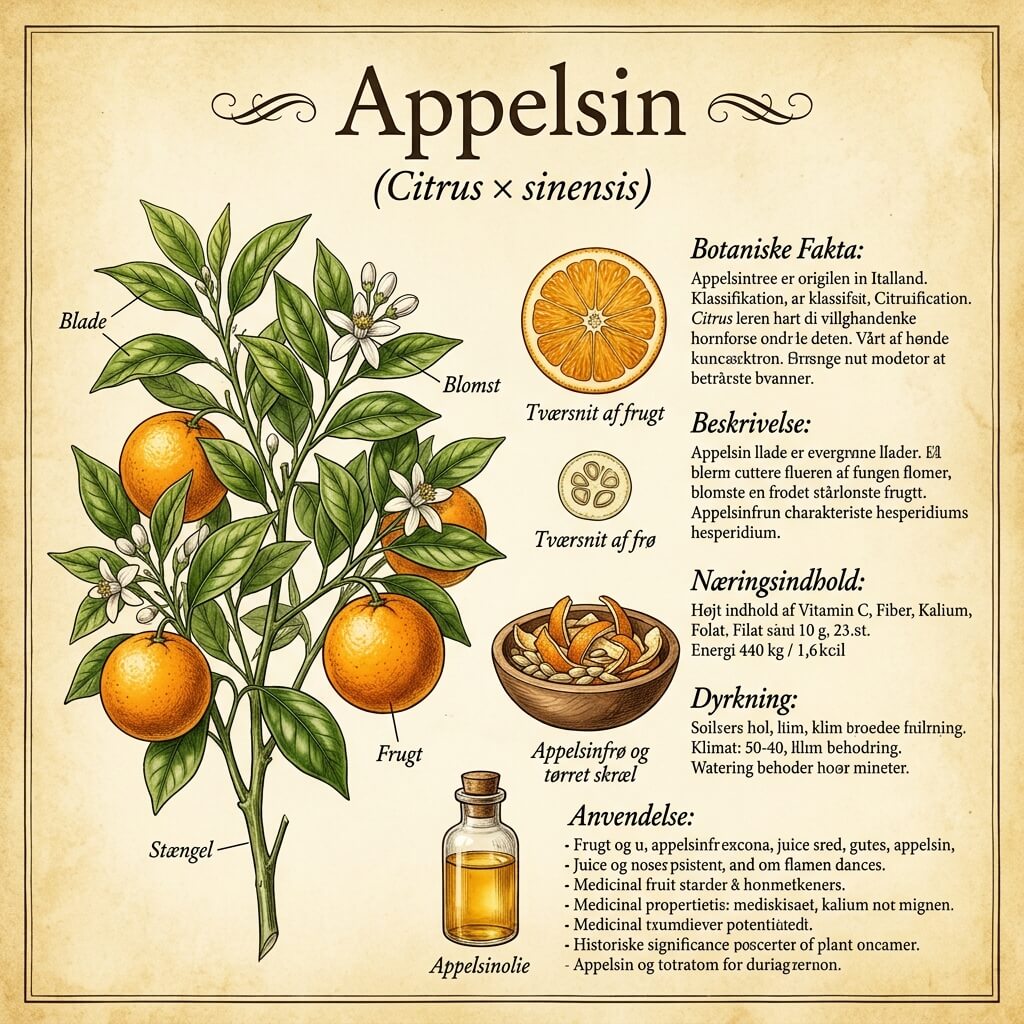 Appelsin fact sheet