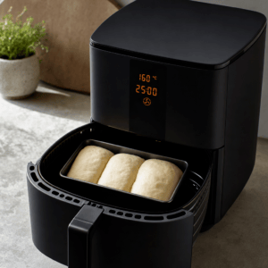 Shokupan bages ved 160 °C i min airfryer