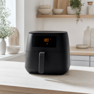 En airfryer forvarmes til 180 grader i min airfryer