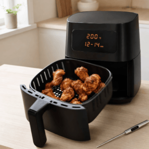 Kylling tilberedes ved 200 grader i min airfryer