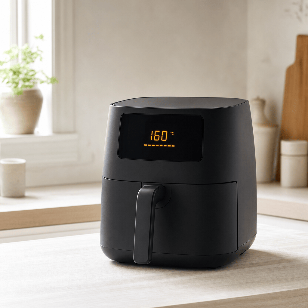 En airfryer forvarmes til 160 grader i min airfryer