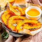 kendt som Hokkaido fries eller Baked Hokkaido Pumpkin