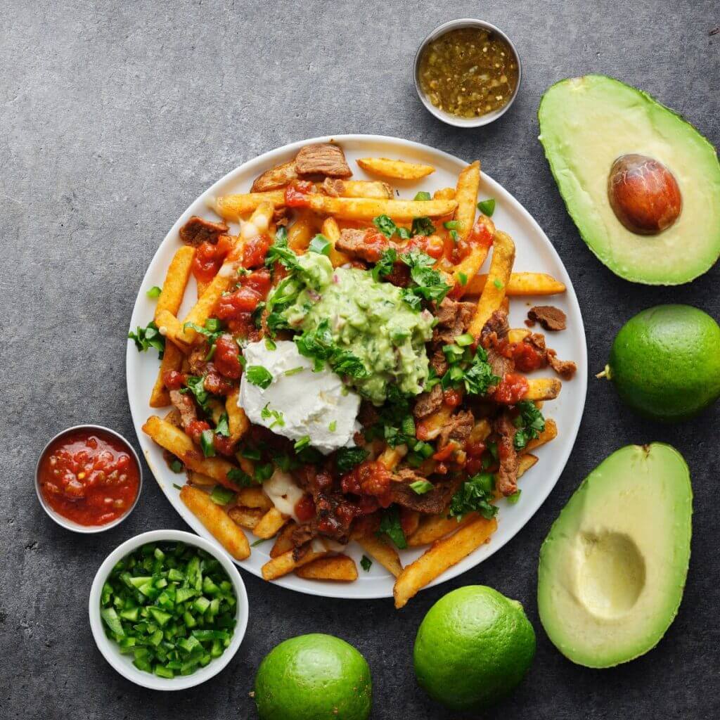 Carne Asada Fries laves nemt i min airfryer