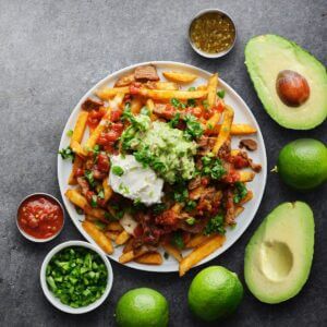 Carne Asada Fries laves nemt i min airfryer