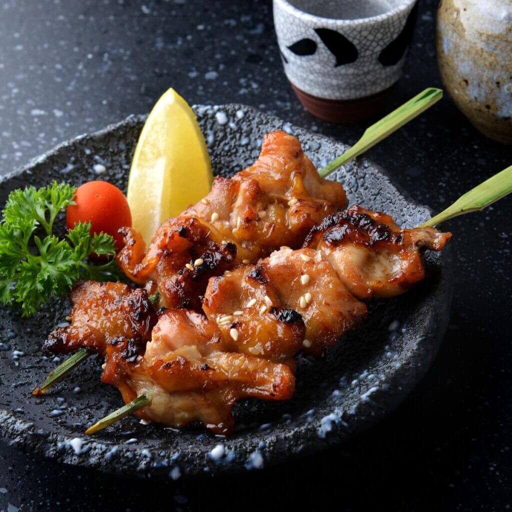 Yakitori lavet i airfryer