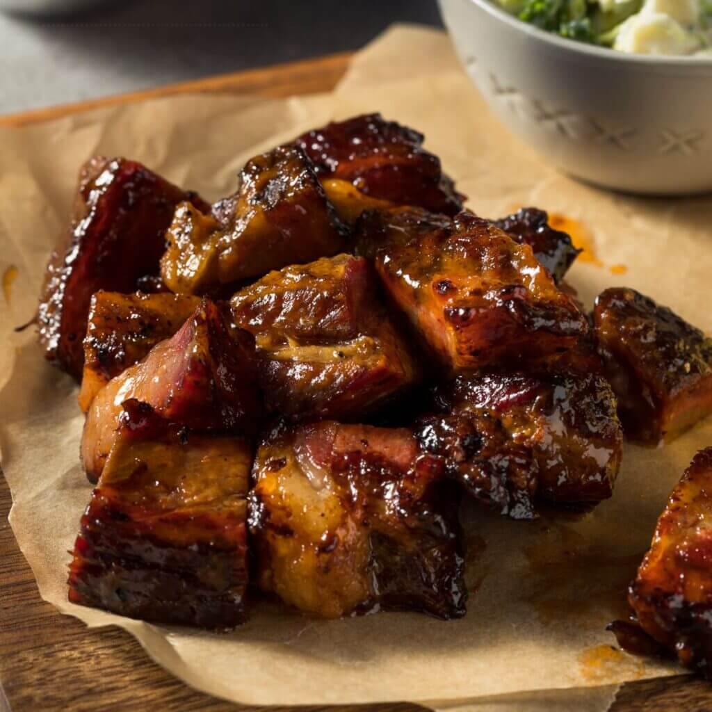 Burnt Ends lavet nemt i min airfryer