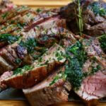 Oksemørbrad her som Chateaubriand serveret med sauce