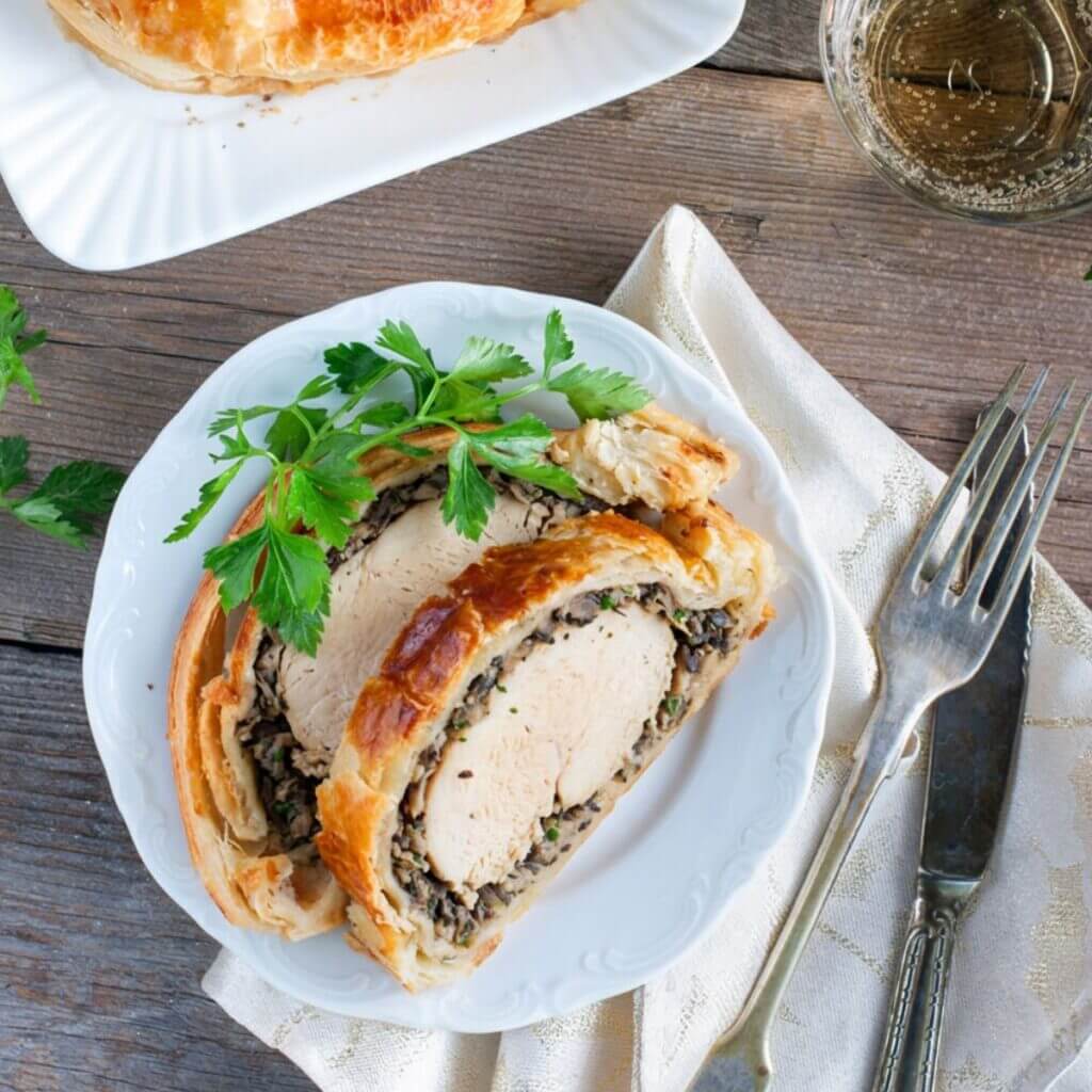 Chicken Wellington lavet i min airfryer