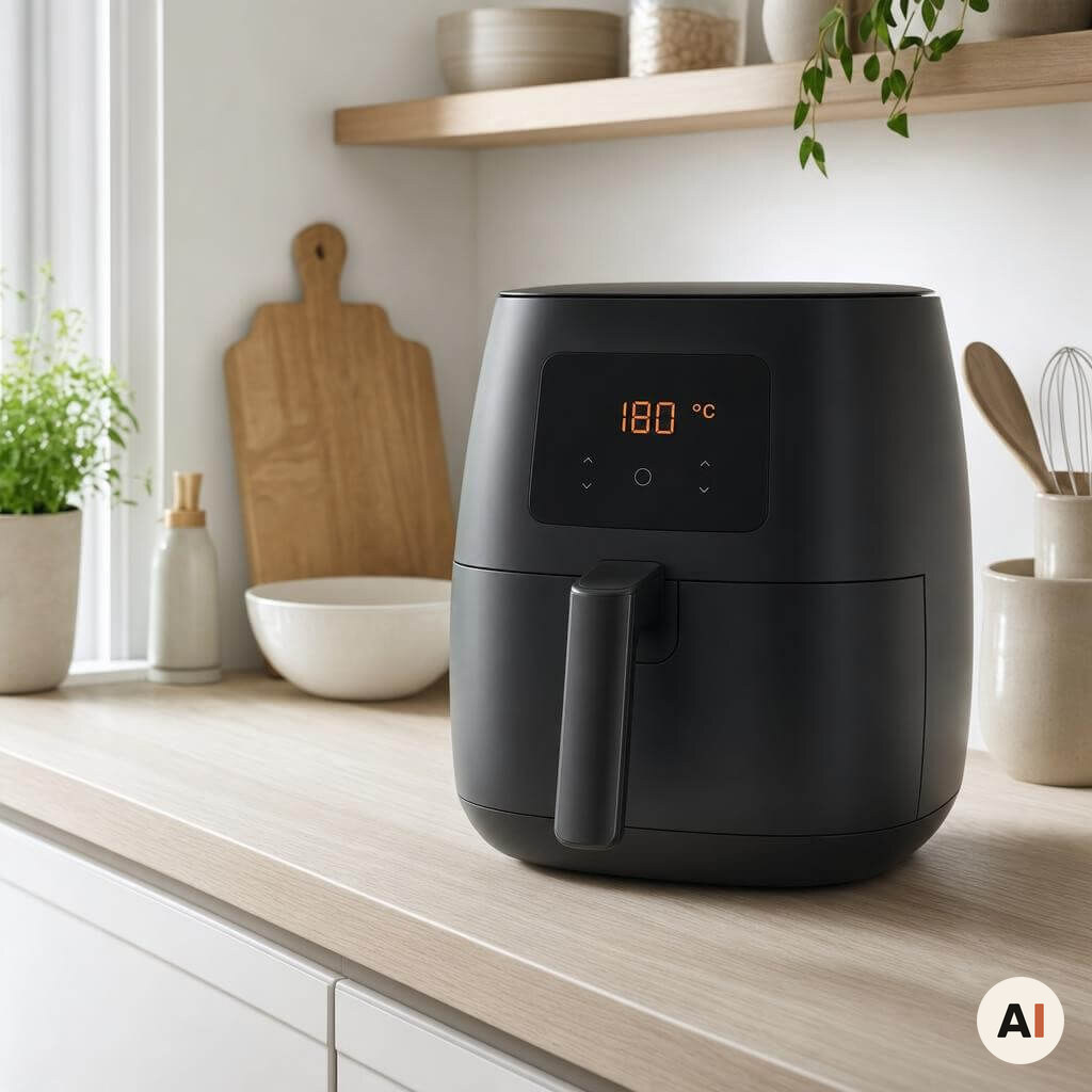 Airfryeren forvarmes til 180 grader i min airfryer