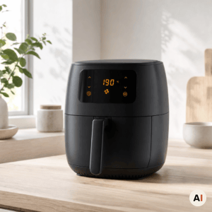 Airfryeren forvarmes til 190 grader i min airfryer