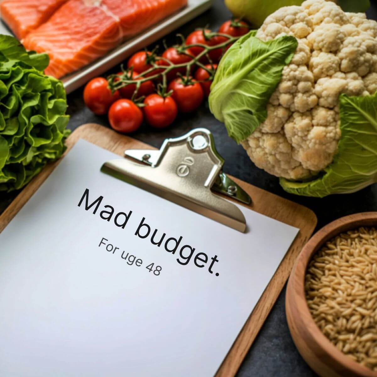 Mad budget for din airfryer madlavning