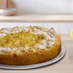 Appeltaart met appelmoes, zachte kern en knapperige rand