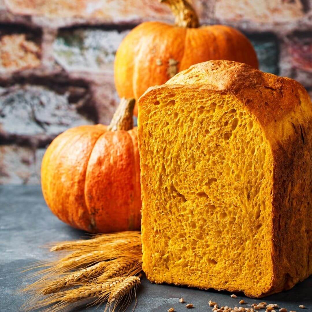 Pane alla zucca in Airfryer