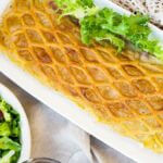 Feuilleté croustillant au jambon et au fromage fondant