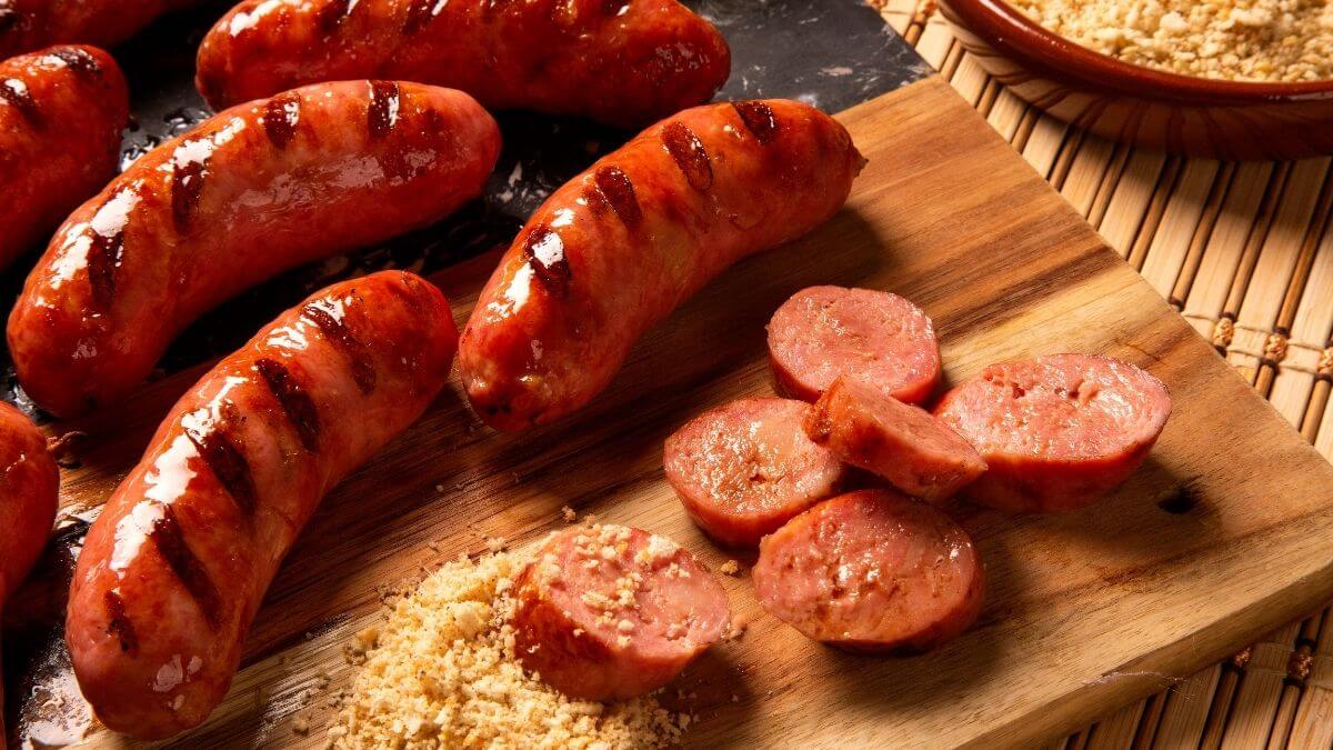 Dejlig sprøde Grillpølser lavet hurtigt og nemt