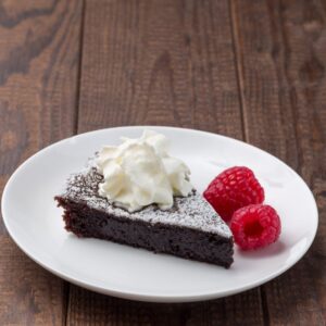 Kladdkaka bagt i airfryer