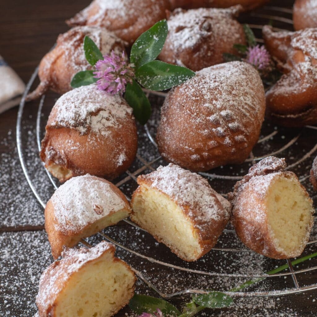 Quarkbällchen bagt i min airfryer