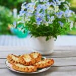Pastéis da Carélia de massa de centeio recheados com mingau de arroz, clássico finlandês