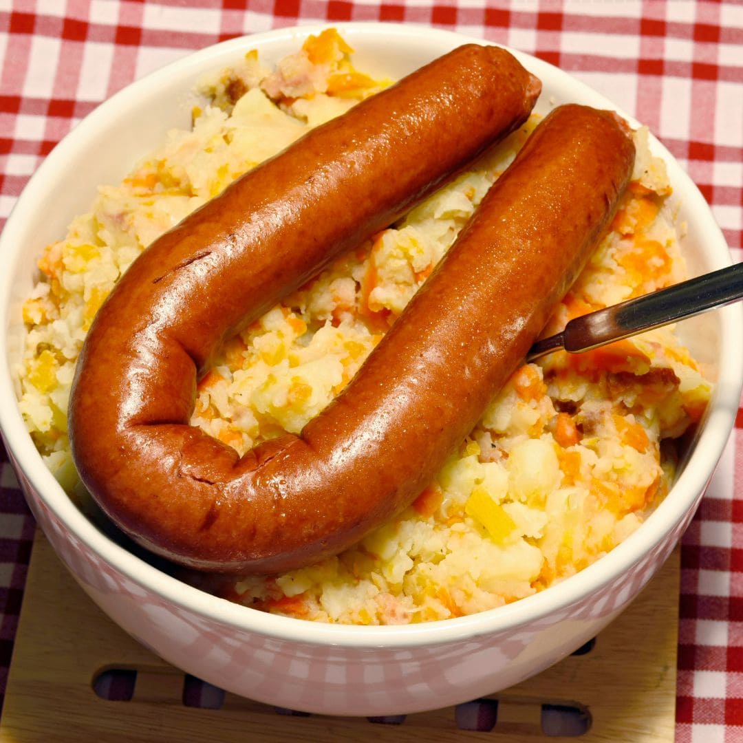 Räucherwurst im Airfryer