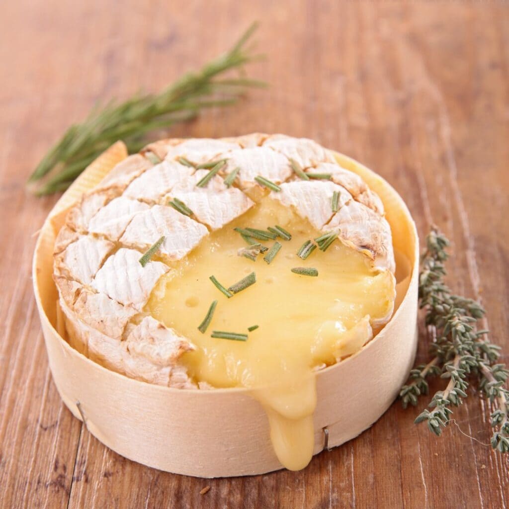 Bagt Camembert bagt i min airfryer