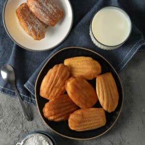Madeleines lavet i min airfryer