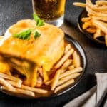 Francesinha, a Portuguese sandwich from Porto