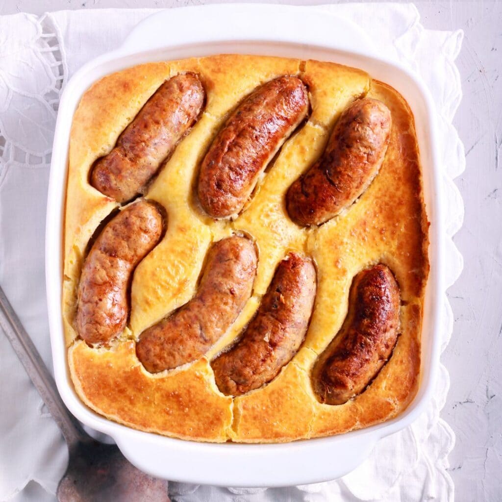 Toad in the Hole lavet i min airfryer