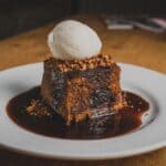 Sticky toffee pudding, en engelsk dessert