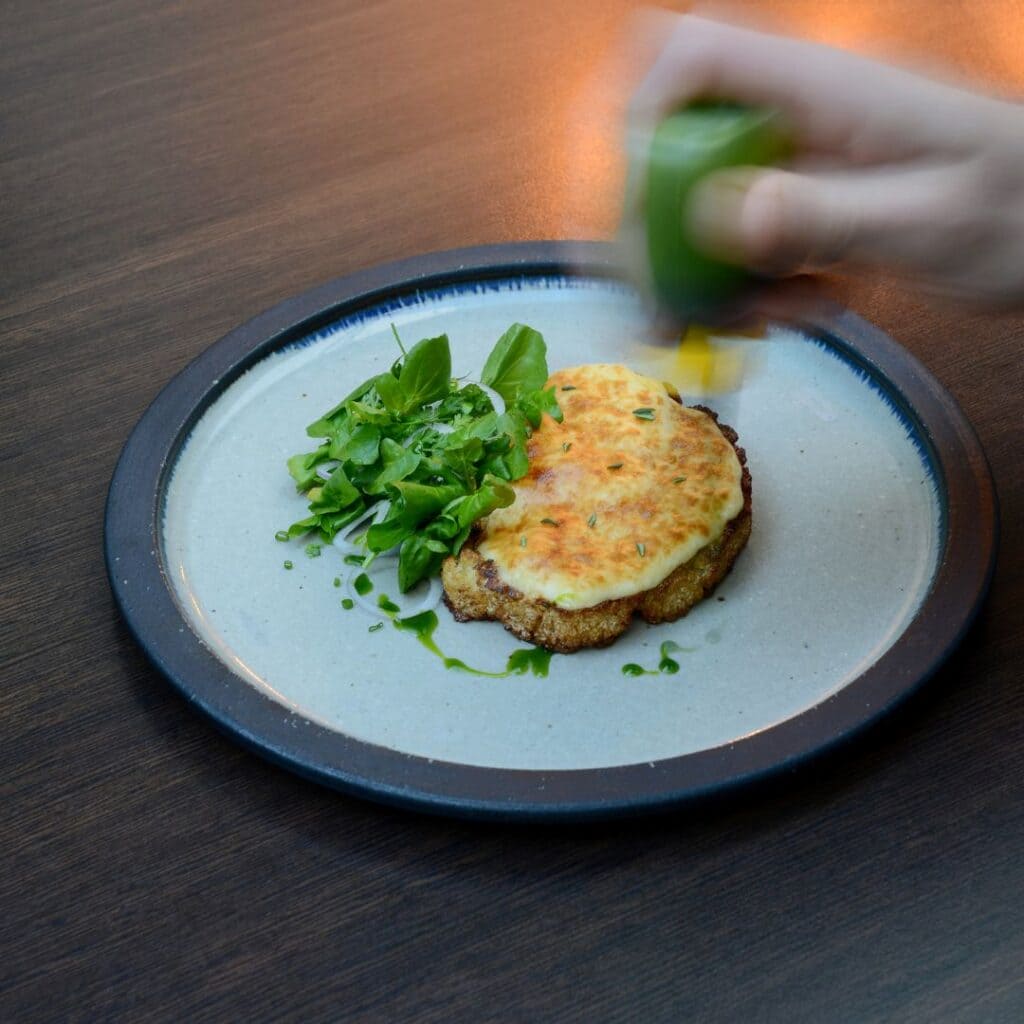 Welsh Rarebit lavet i airfryer