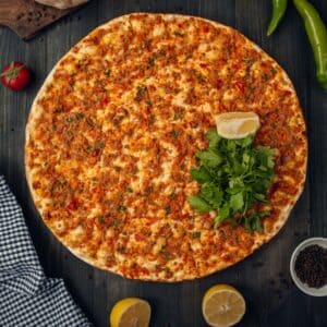 Lahmacun bagt i min airfryer