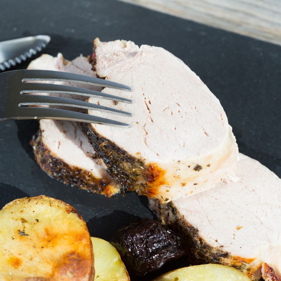 Varkensfricandeau uit de Airfryer