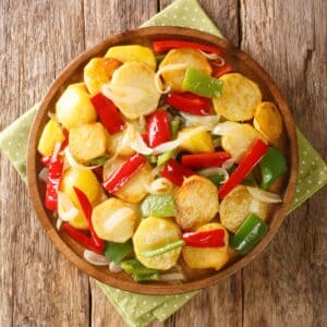 patatas a lo pobre lavet i airfryer