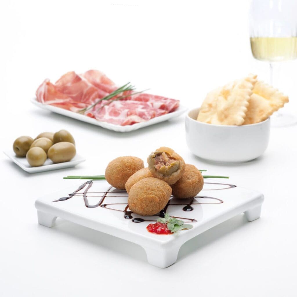 Oliven ascolane lavet i airfryer