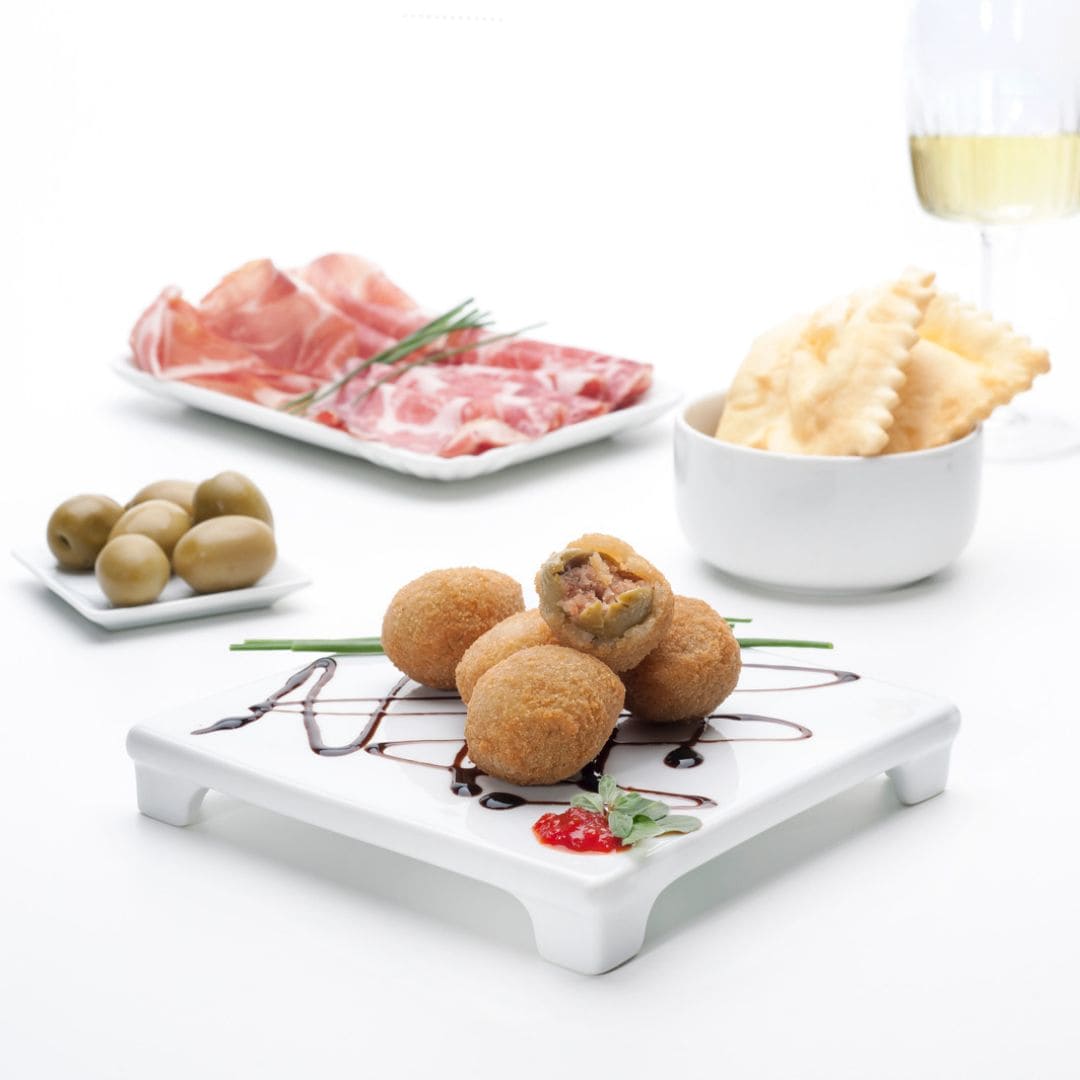 Oliven ascolane i airfryer